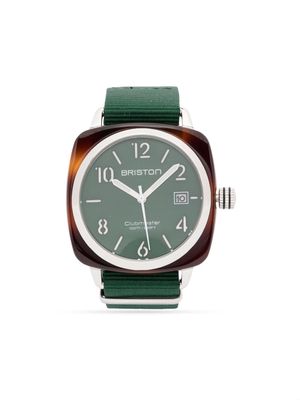 Briston Watches Clubmaster Classic HMS Date 40mm - Green