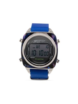 Briston Watches Streamliner Digital 34mm - Blue