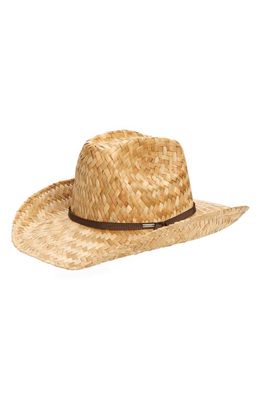 Brixton Houston Straw Cowboy Hat in Natural