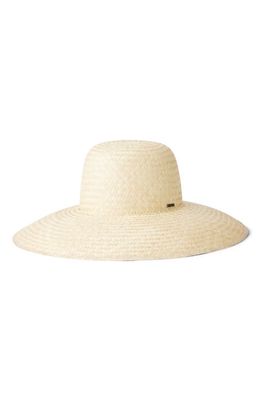 Brixton Janae Straw Sun Hat in Natural