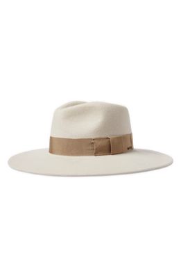 Brixton Jo Felted Wool Rancher Hat in Dove