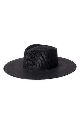 Brixton Jo Straw Rancher Hat in Coronado Black