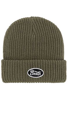 Brixton Parsons Beanie in Olive.