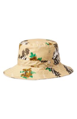 Brixton Petra Packable Bucket Hat in Straw