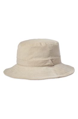 Brixton Petra Packable Bucket Hat in Whitecap