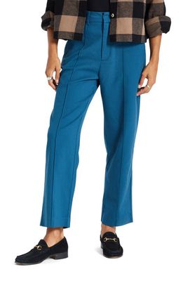 Brixton Retro Wide Leg Trousers in Indie Teal