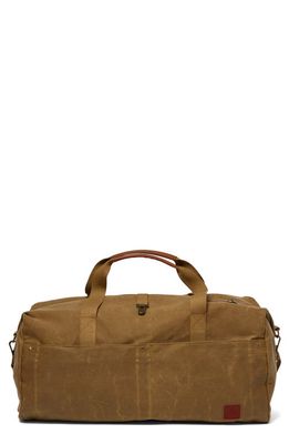 Brixton Traveler XL Weekender Duffle Bag in Olive Brown