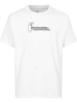 Brockhampton Brockholiday short-sleeve T-shirt - White