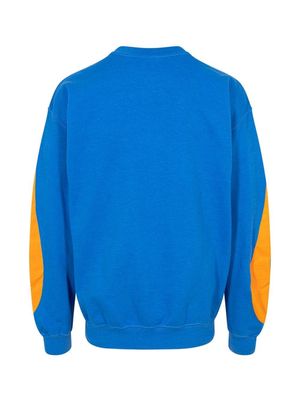 Brockhampton spray logo crewneck sweatshirt - Blue