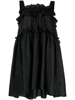 Brøgger layered design dress - Black