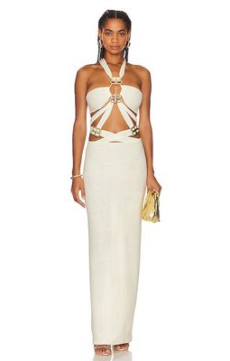 Bronx and Banco Adana Gown in Cream