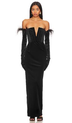 Bronx and Banco Florentina Gown in Black