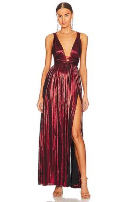 Bronx and Banco Goddess Gown in Red