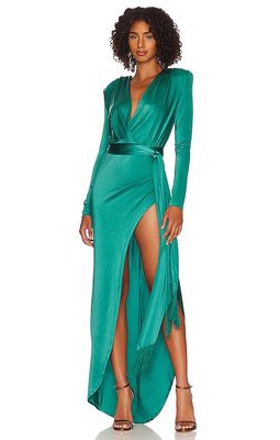 Bronx and Banco Maxi Dress in Teal