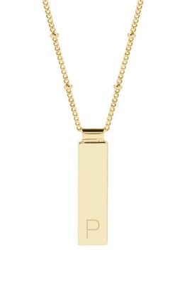 Brook and York Maisie Initial Pendant Necklace in Gold P