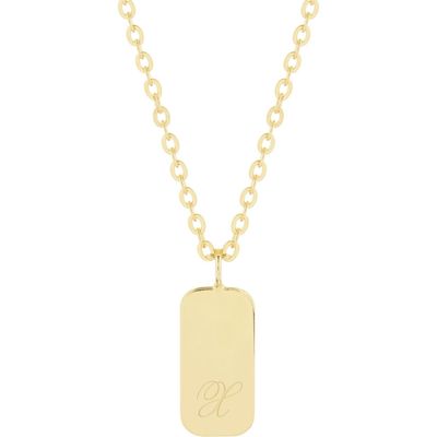 Brook and York Sloan Initial Pendant Necklace in Gold X 