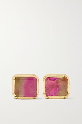 Brooke Gregson - 18-karat Gold Tourmaline Earrings - one size
