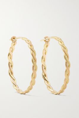 Brooke Gregson - 18-karat Recycled Gold Hoop Earrings - one size