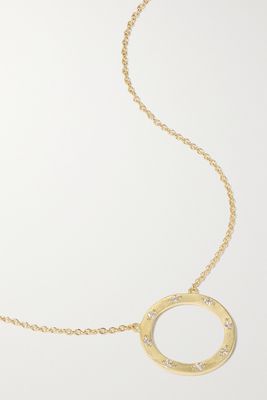 Brooke Gregson - Infinity 14-karat Gold Diamond Necklace - one size