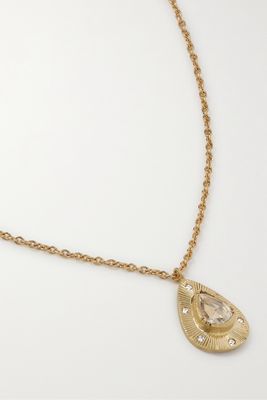 Brooke Gregson - Starlight 18-karat Gold Diamond Necklace - one size