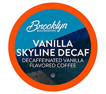 Brooklyn Bean 40-Count Vanilla Skyline Decaf Co ffee Pods