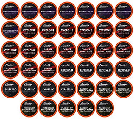 Brooklyn Beans 40-Count Bold Variety Pack Coffe e Pods