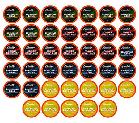 Brooklyn Beans 40-Count Breakfast Variety Coffe e Pods