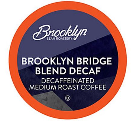 Brooklyn Beans 40-Count Brooklyn Bridge Decaf C offee Pods