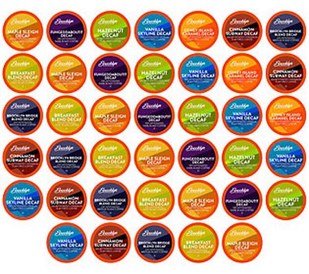 Brooklyn Beans 40-Count Decaf Variety Pack Coff ee Pods