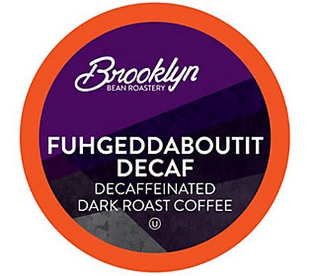Brooklyn Beans 40-Count Fuhgeddaboutit Decaf Co ffee Pods
