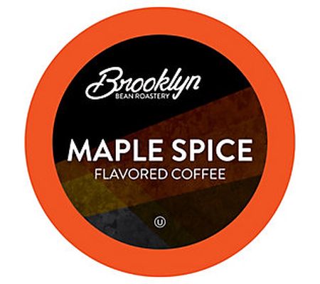 Brooklyn Beans 40-Count Maple Spice Flavored Co ffee Pods