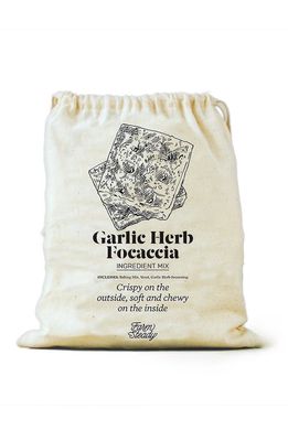 Brooklyn Brew Shop Garlic Herb Focaccia Making Kit in Canvas
