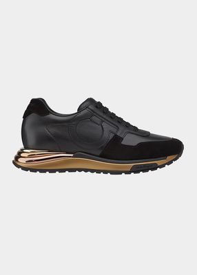 Brooklyn Gancio Leather Sneakers