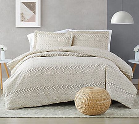 Brooklyn Loom Chase Full/Queen Duvet Cover Set