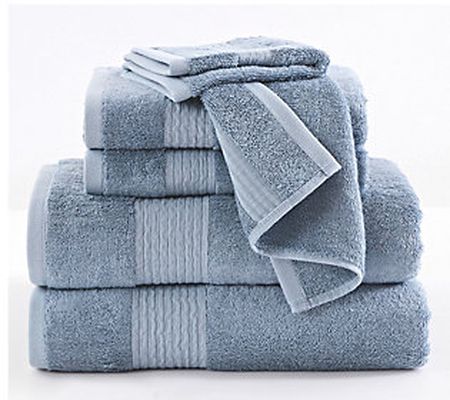 Brooklyn Loom Cotton TENCEL 6 Piece Towel Set