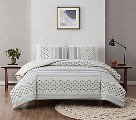 Brooklyn Loom Mia Tufted Texture King Comforter Set