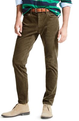 Brooks Brothers Cotton Stretch Corduroy Pants in Tarmac