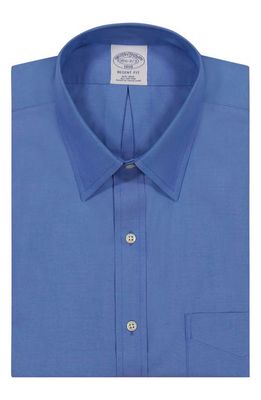 Brooks Brothers Non-Iron Regent Fit Dress Shirt in Sld Fb