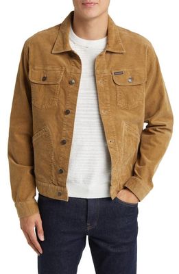 Brooks Brothers Out Corduroy Trucker Jacket in Kelp
