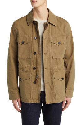 Brooks Brothers Out Four-Pocket Ripstop Jacket in Burnt Olive
