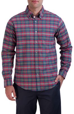 Brooks Brothers Plaid Flannel Button-Down Shirt in Heather Grey Plaid