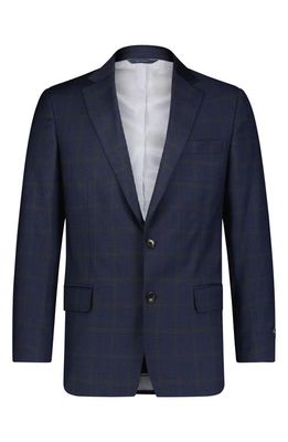 Brooks Brothers Regent Fit Wool Blend Sport Coat in Nvybrwnwp