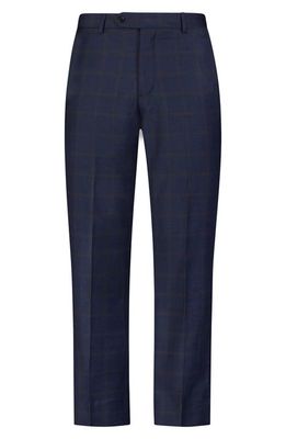 Brooks Brothers Regent Wool Blend Pants in Nvybrwnwp