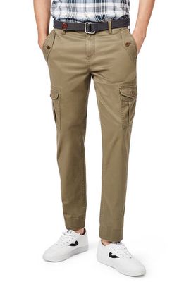 Brooks Brothers Washed Stretch Cargo Pants in Burnt Olive