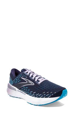 Brooks Glycern GTS 20 Running Shoe in Peacoat/Ocean/Pastel Lilac