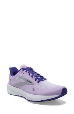 Brooks Launch 9 Running Shoe in Lilac/Cobalt/Silver