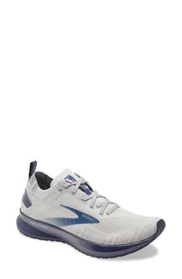 Brooks Levitate 4 Running Shoe in Grey/Oyster/Blue