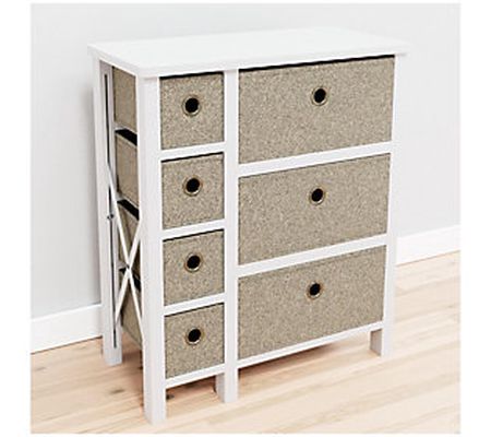 Brookside Seven Drawer Fabric Storage Chest