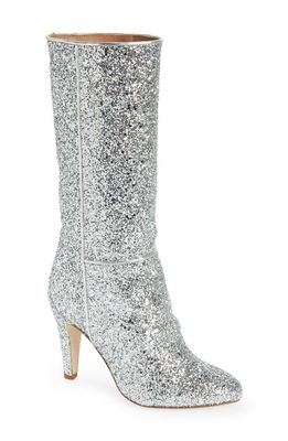 Brother Vellies Elevator Glitter Boot in Disco Dust