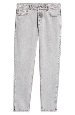 Brunello Cucinelli Acid Wash Jeans in C7819-Medium Grey